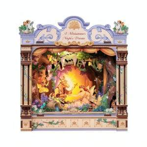 cutebee diy book nook a midsummer night's dream