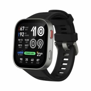 amazfit bip max smart watch (silver)