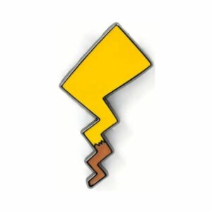 pikachu tail enamel pins