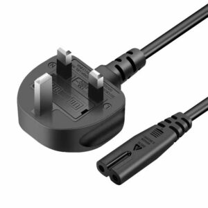 uk power cable (3 pin mains kettle lead) (copy)
