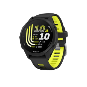 garmin forerunner 170 music gps running smartwatch (black/yellow)