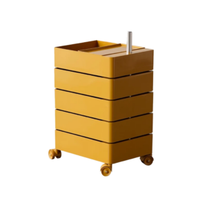 360 swivel storage trolley (orange)
