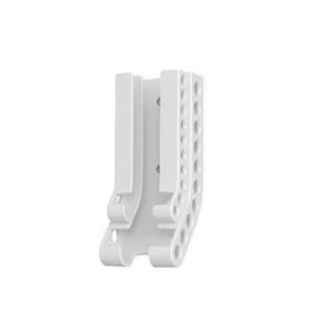 aa/aaa battery storage bracket holder (white)