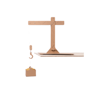 kikkerland "newton's lab pulley crane kit" (gg225)