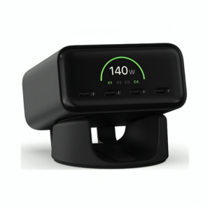 satechi chargeview 140w desktop charger (sa st c4cv140c eu)