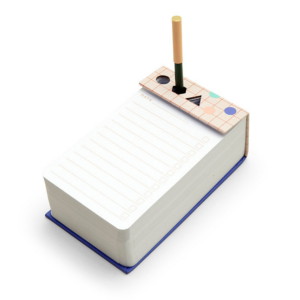 kikkerland "inkerie desk jotter pad & pen" (ink06 f)