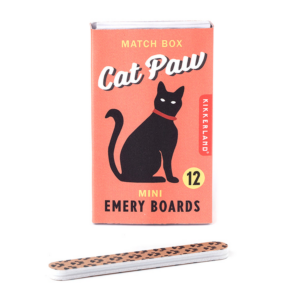 kikkerland "cat paw nail files" (mn68)
