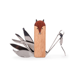 kikkerland "fox manicure set" (mn75)