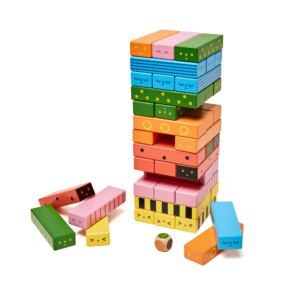 kikkerland "stack a bug wooden game" kid20 f