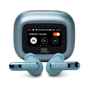 jbl live beam 3 true wireless noise cancelling stick closed earbuds (blue)