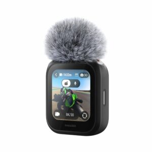 insta360 gps preview remote with built in mic